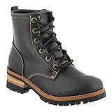 Skechers Women's Laramie 2 Engineer Boot, 11 B - Medium, Black