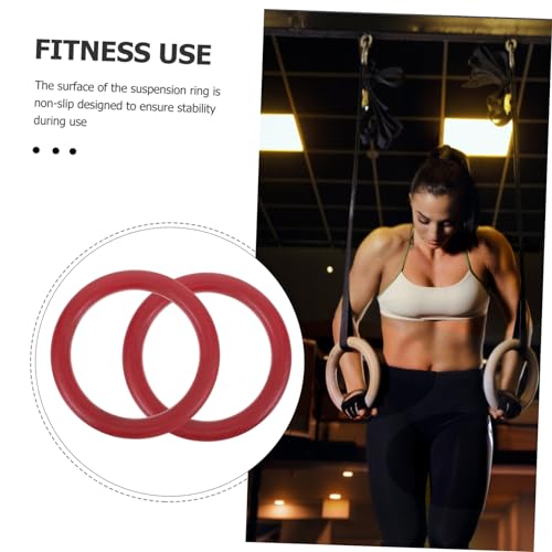 Anillas de gimnasia ABS para fitness 2 piezas miniatura 7