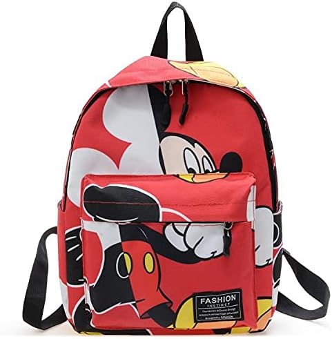 Amazon Co Jp 流行のブランド 3 5 6歳の子供用バックパック 幼稚園バッグ 男の子と女の子用 ミッキーの漫画 学生用バッグ 21 シューズ バッグ