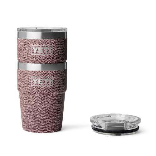 Image of YETI Rambler 16 oz Stackable Tumbler, Vacuum Insulated, Stainless Steel with MagSlider Lid