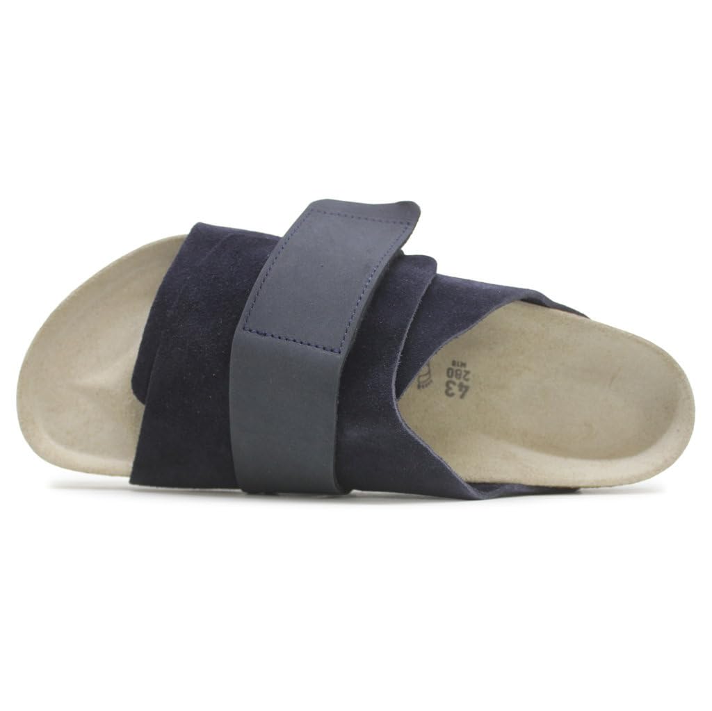 Amazon.com: Birkenstock Men's Kyoto Grip Suede Slides, Midnight