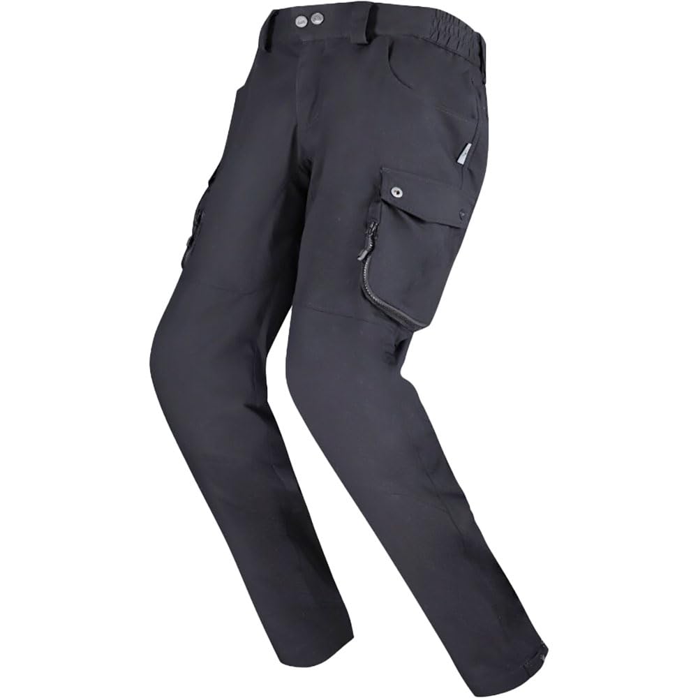 LS2 Coast Pantaloni tessili per motociclette, nero, 5XL