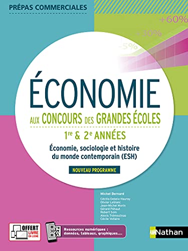 livre Économie, sociologie et histoire du monde contemporain: 1re et 2e années