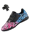 Boys Girls Soccer Cleats Indoor Turf Soccer Football Shoes Artificial Firm Ground Athletic Outdoor Youth Futsal Unisex-Child Lightweight Training Flexible Durable Comfortable Traction Breathable 1