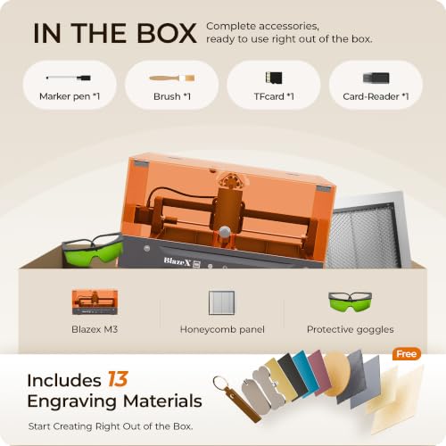 BlazeX M3 10W Laser Engraver