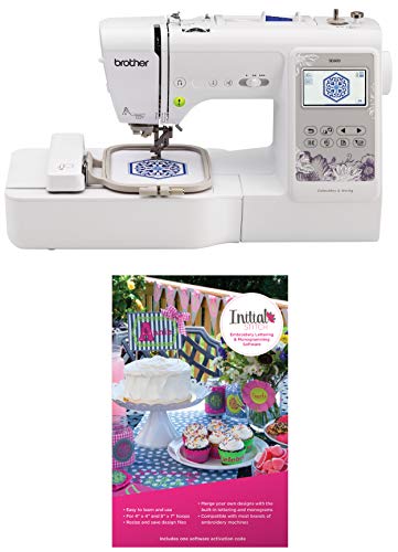 Se600 With Initial Stitch Embroidery Lettering & Monogramming Software #TOP26