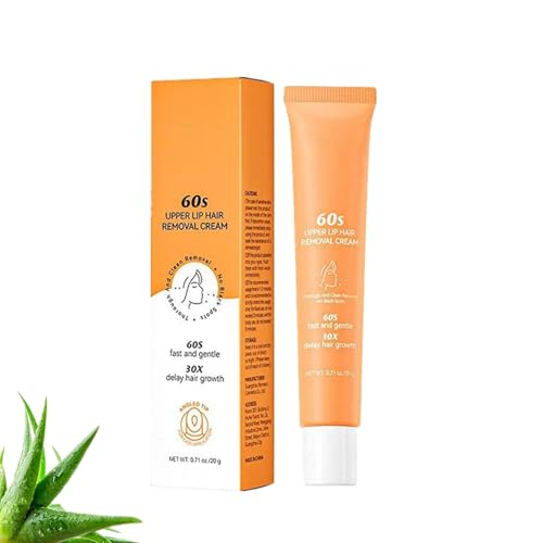 Gesichtshaarentfernungscreme, Oberlippenhaarentfernung, Enthaarungscreme Gesicht,Haarentferner Creme,Schmerzfreie, Wirksame Enthaarungscreme Für Gesicht,Gesichtshaarentferner Für Frauen (1)