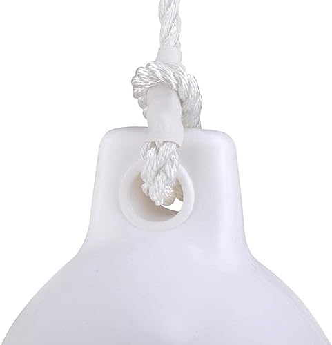 Miniatura 9 de Yescom Boat Fenders 4 Pack Boat Bumpers 8.5"x27"  6.5"x23" with 4 Ropes Kit, Inflatable Ribbed Buoys Docking for 19-39ft Yacht Pontoon Marine