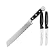 Produktbild Güde Brotmesser 21 cm Wellenschliff Alpha 1430/21 plus 2 x SCHARFsinnig Brotzeit-Frühstücksmesser