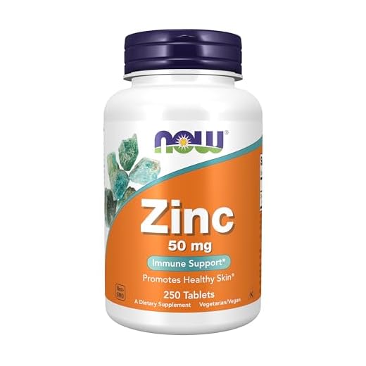 NOW Foods Supplements, Zinc (Zinc Gluconate) 50 mg, Supports Enzyme Functions*, Immune Support*, 250 Tablets