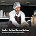 [100 Count] 2X Heavy Duty White Hair Nets For Food Service Workers, 21