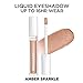 L'Oreal Paris Brilliant Eyes Shimmer Liquid Eye Shadow, Longwearing Lasting Shimmer, Crease Resistant, Flake-Proof, Precision Applicator, Quick Dry, Non-Greasy, Amber Sparkle, 0.1 oz.