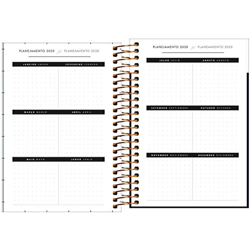 Planner Espiral West Village 2018, Tilibra 2019