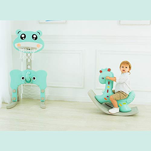 Schaukelpferd QIQIDEDIAN Baby-Schaukelstuhlbabymusikgurtmusik-Schaukelpferdgroße verdickende Kinderspielwaren 1-2 Jahre… – Bild 5