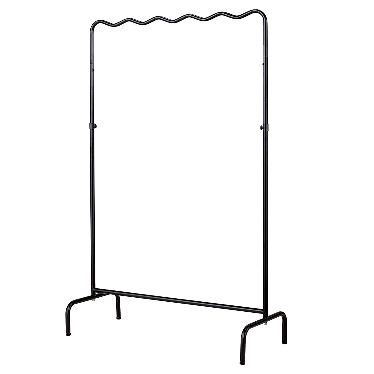 Amazon｜【廃番】ウェーブハンガー ブラック 幅95×奥行42×高さ125