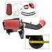KAX 4“ Cold Air Intake Kit for 2000-2006 Avalanche 1500 5.3L,2002-2006 Yukon XL 2500 8.1L,6.0L,Yukon XL 1500 5.3L,6.0L,Black & Red Aluminum Car Air Intake Kit