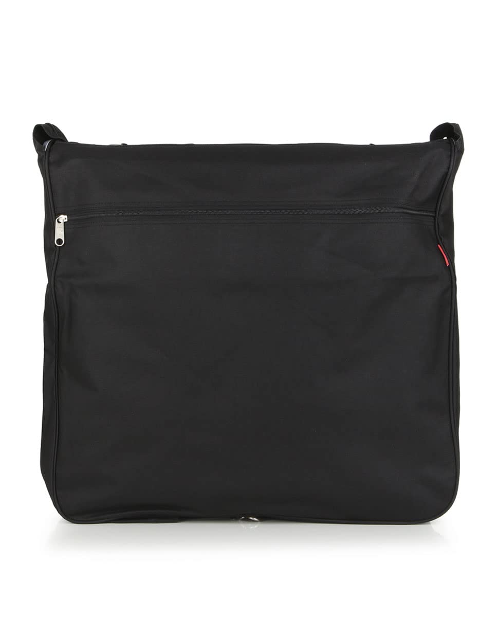 Gabol - Portatrajes de Viaje Week Eco 55x44x11 cm - Súperligero con Compartimento para Portátil 15,6″ - Fabricado en Poliéster Reciclado RPET - Interior Forrado y con Múltiples Compartimentos - Negro