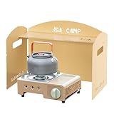 Parabrisas para estufa de camping, Parabrisas para estufa portátil plegable | Parabrisas para estufa de camping ligero y resistente al calor Accesorios de camping para cocina de camping