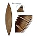 Morning View 47 Inch Wood Boat Shelf Decor Nautical Wall Hanging Boat Ornament Beach Theme Room Wall Home Decor