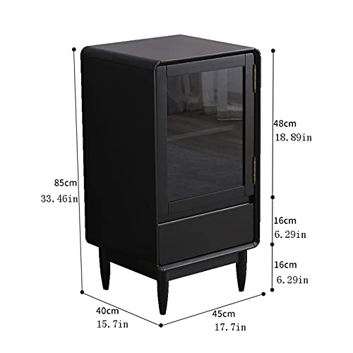 Soporte para botellas y gabinete de vino TOMYEUS madera miniatura 3