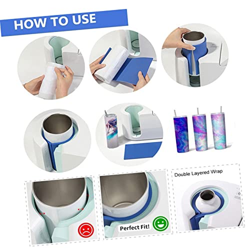 Manchons silicone pour presse à tasse épais et résistants réutilisables