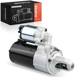 A-Premium Starter Motor 12V 1.4KW 10 Teeth CW Compatible with Mercedes-Benz