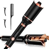 Automatic Hair Curler, Ceramic Ionic Barrel Automatic Hair Curling Iron, Auto Curling Wand with 1" L
