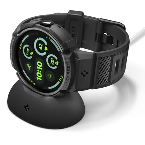 [Spigen] Pixel Watch 4 45mm ̌^P[X X|[c oh dŒ  Ռz h~ ϏՌ یJo[ Xgbv sNZEHb`p MbhEA[}[Ev ACS09489 (}bgEubN)