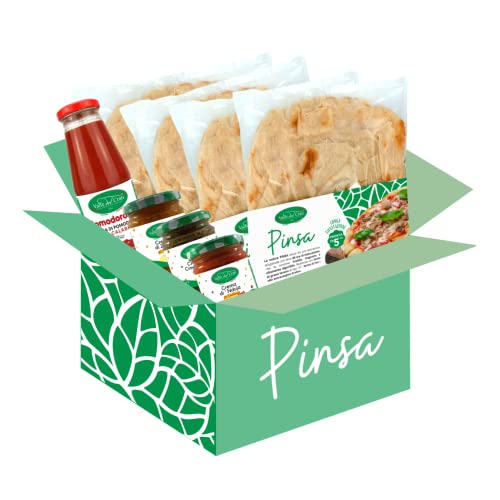 Valle del Crati Pinsa Box Gourmet con 8 Basi Pinsa...
