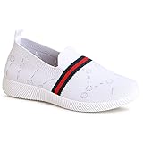  topschuhe24 Donna Ballerine, Colore:Bianco 2358, Numero di Scarpe:36 EU
