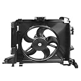 Jecoupoon 0002009323 Radiator Cooling Fan Compatible with Fortwo 2008-2015 1.0L Engine EV/BEV Replace A0002009323 000 200 93 23