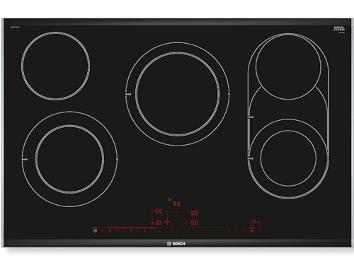 Bosch Serie 8 PKM875DP1D Plaque Céramique 5 Zones Noir
