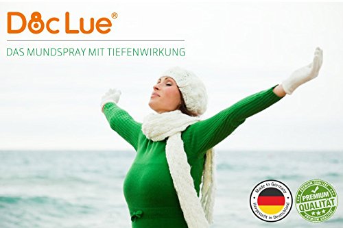 Mundspray DocLue gegen Halbbeschwerden – Patente Rezeptur