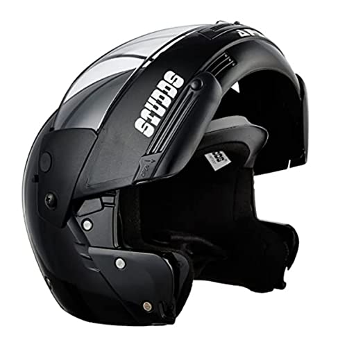 Image of Studds RSINC Ninja Pastel Plain Full Face Helmet- Black (Xl)