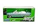 1963 Chevy Impala Convertible Light Blue Metallic with White Interior NEX Models 1/24 Diecast Model Car by Welly 22434