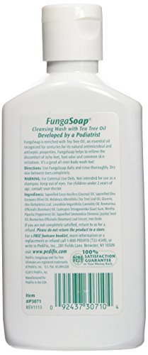 Pedifix 92437307104 Tea Tree Ultimates Fungasoap Cleansing Wash 6 Oz thumb #1