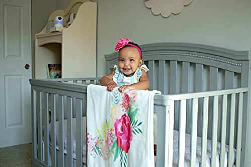 Customizable Baby Monthly Milestone Blanket Girl | Large 50"X60" | Personalized Soft Photography Background | Newborn Girls Or Boys Photo Prop | Best #TOP6