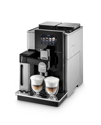 Foto von De’Longhi Maestosa EPAM 960.75.GLM Kaffeevollautomat , 2 cups, Silber/Schwarz