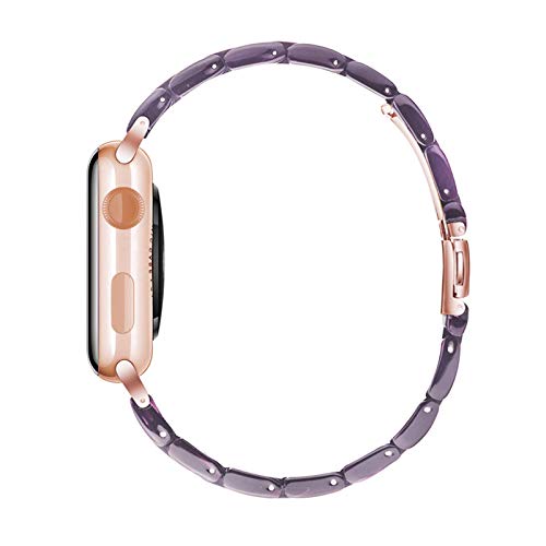 Image of Light House Apple Watch Bands-Fashion Lightweight Resin iWatch Bands for Women Men 38mm /40mm /41mm /42mm(Series 11 10), 49mm /46mm /45mm /44mm /42mm(S 3 2 1), Compatible with Apple Watch Series 11 SE 10 9 8 7 6 5 4 3 Ultra