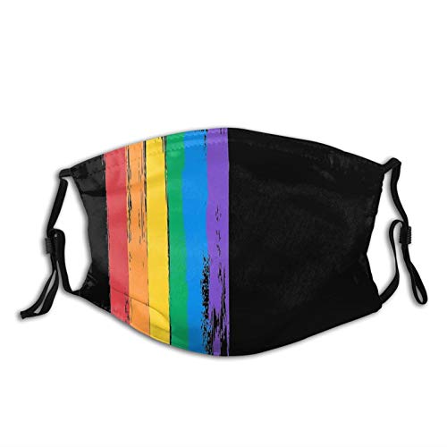 Pride Flag Lgbt Face Mask Unisex Balaclava Washable Reusable Cloth Fashion Scarf