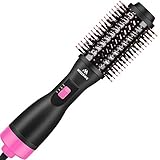 【Fácil de usar】3 modos de temperatura (bajo/medio/alto) para satisfacer tus diferentes necesidades: nivel alto para cabello grueso, nivel medio para cabello fino o dañado, nivel bajo para peinar. Alisa tu cabello en cualquier ángulo con un cable giratorio de 360 grados. Un ajuste flexible para mantener tu hermoso peinado en la vida cotidiana.
