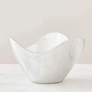 nambe Serve ware Collection Wave Bowl, Silver Serving Bowls, Large Salad Bowls for Kitchen, Entertaining, Side Dishes, Pasta, Dinner Parties, Kitchen Decor, Oven Safe, Easy Clean (9)