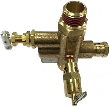56288756 Air Compressor Pilot Valve Unloader - for INGERSOLL RAND Air Compressor Part SS3J5.5GH-WB SS3J5-5GB-WB - CHECK VALVE UNLOADER Replacement - 105-145Psi 1/2Inverted Flare Inlet 1/2MNpt Outlet