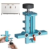 Sucritude Schrankmontage Positionierer | Einstellbare Schranktür Vorrichtung Klemmzwinge - Präzise Klemmvorrichtung Schnelle Holzpositionierung | Für Möbel Büro Wohnheim Einrichtungshaus