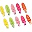 Matte Green Pink Orange Yellow Rose Red