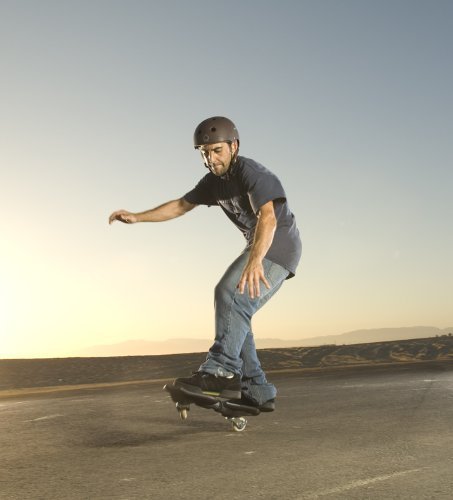 Image of Wave Board Skateboard with 2 Wheels - Anti-Slip Deck, Smooth Caster Wheels, Portable Swing Board for Kids & Adults
