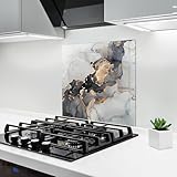 INSTALLATION SIMPLE ET EFFICACE AVEC DU SILICONE TRANSPARENT – Les crédences en verre se fixent directement au mur avec du silicone neutre et transparent. Cela garantit une fixation durable et esthétique, sans supports ni systèmes de montage.