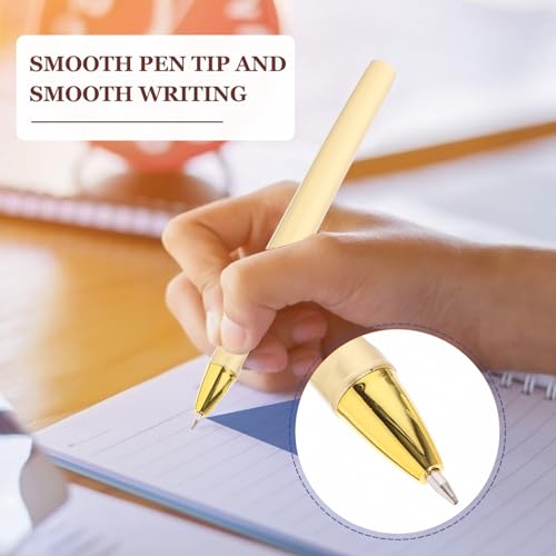 EXCEART Golden Dragon Pen Feng Shui Pen 2024 Chinese New Year Decoration Year of The Dragon Gel Pen Signing Pen Business Pen Writing Pen Gift Pen for Lucky Wealth 18.20X9.50X1.20CM - Image 3
