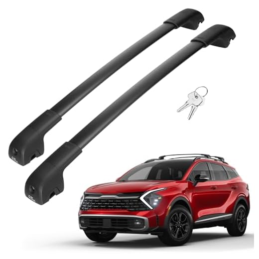 How to use kia luggage rack JOYTUTUS Lockable Roof Rack for Sportage