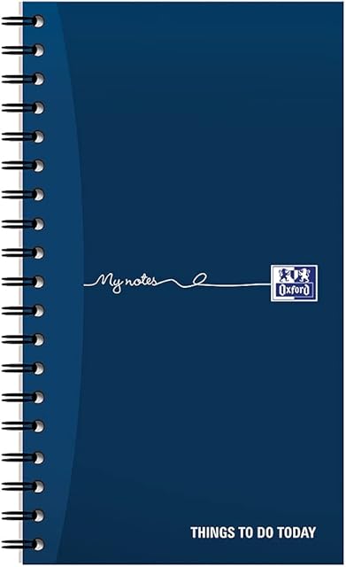 Oxford My Notes, To Do List Notebook, Wirebound, 230 Page, 1 Notepad